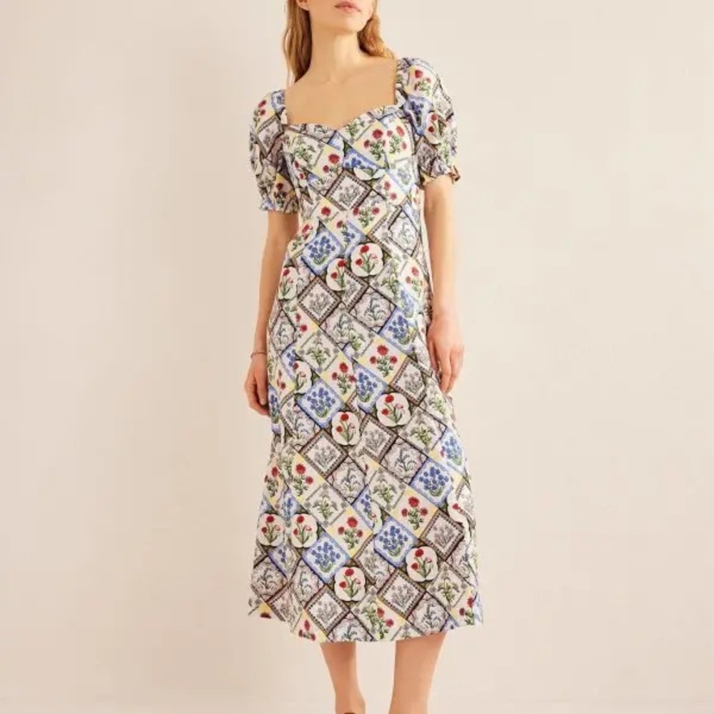 Boden Sweetheart Midi Dress